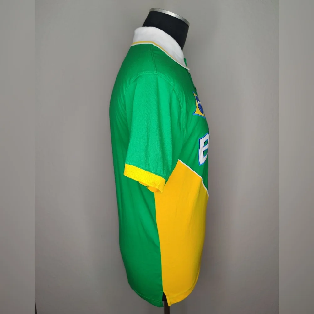 SANTA FE POLO Green Short Sleeve Brazil Polo - Picture 4 of 10